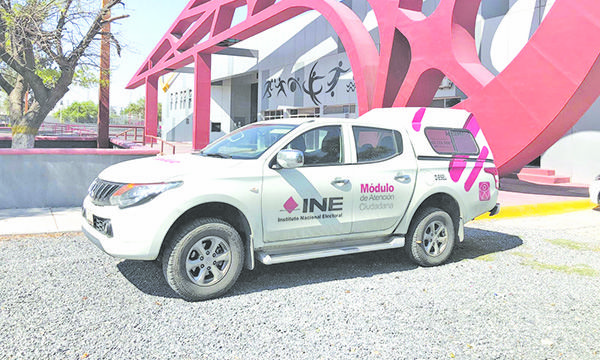 Módulo del INE visitará Hipólito