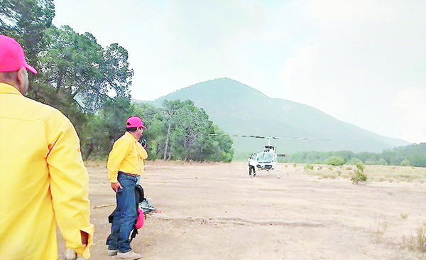 Caos forestal; arde el Cañón de Carbonera