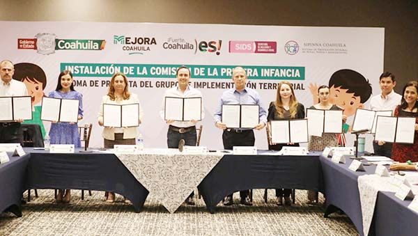 Instalan Comisión de la Primera Infancia