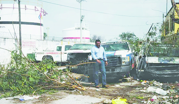 Retira policía municipal sus unidades chatarra