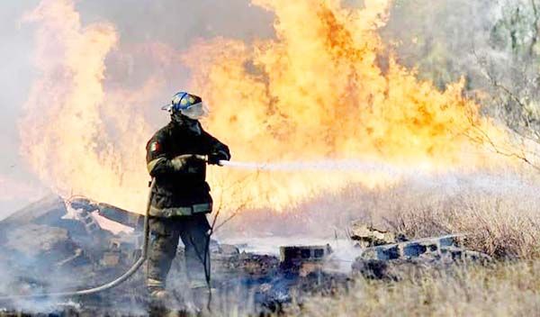 9 incendios de pastizal en una sola semana