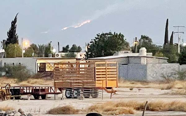 Deja tormenta incendio en Cuatro Ciénegas