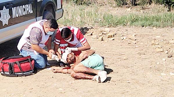 Deja ranchero grave a ladrón