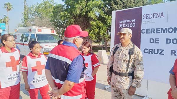 Y SEDENA hace donación en Múzquiz