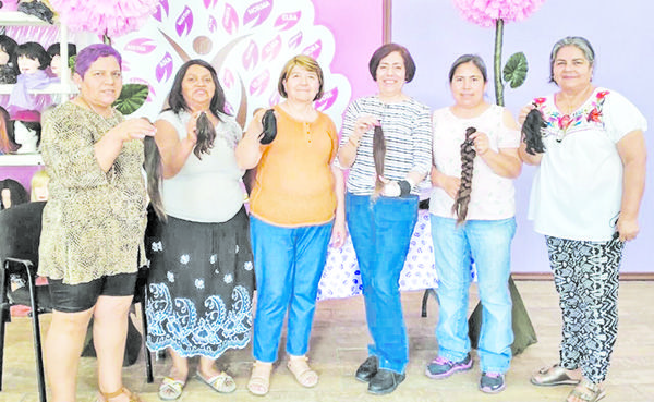 Donan trenzas para pelucas oncológicas