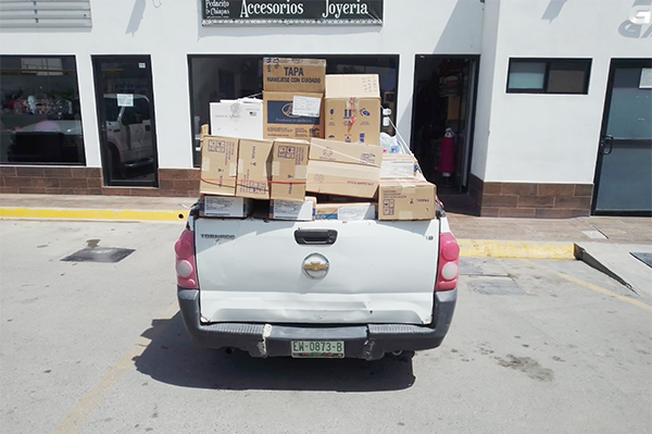 Entregan medicamentos a brigadas contra incendios