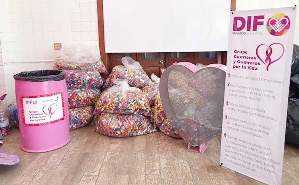 Invitan a participar en recolección de tapitas