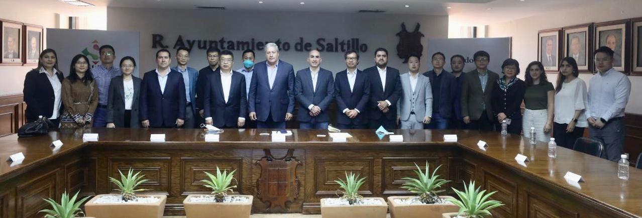 Fortalece Chema Fraustro vínculo con Cámara de Representación Empresarial China