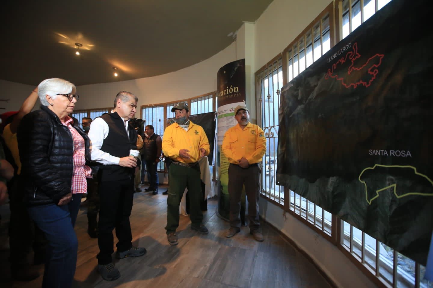 ￼MARS EVALÚA LOS CUATRO INCENDIOS FORESTALES ACTIVOS EN SIERRAS DE ARTEAGA Y SALTILLO