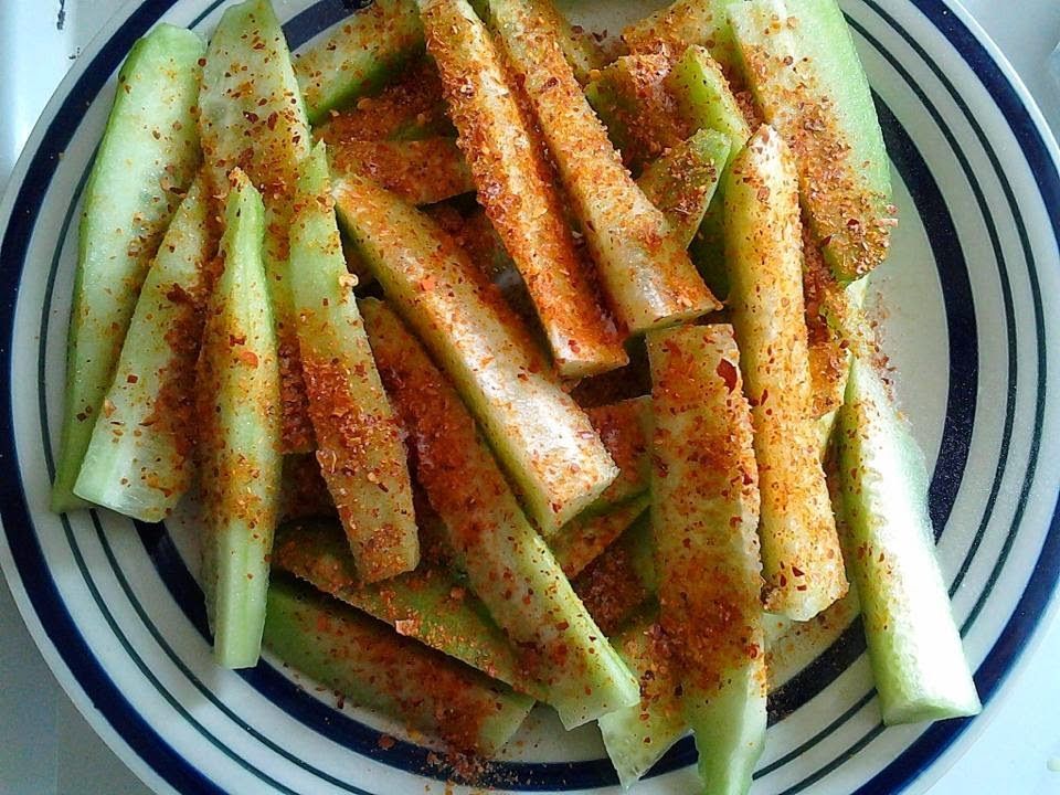 ¿Qué pasa si comes pepino con limón y chile todos los días?