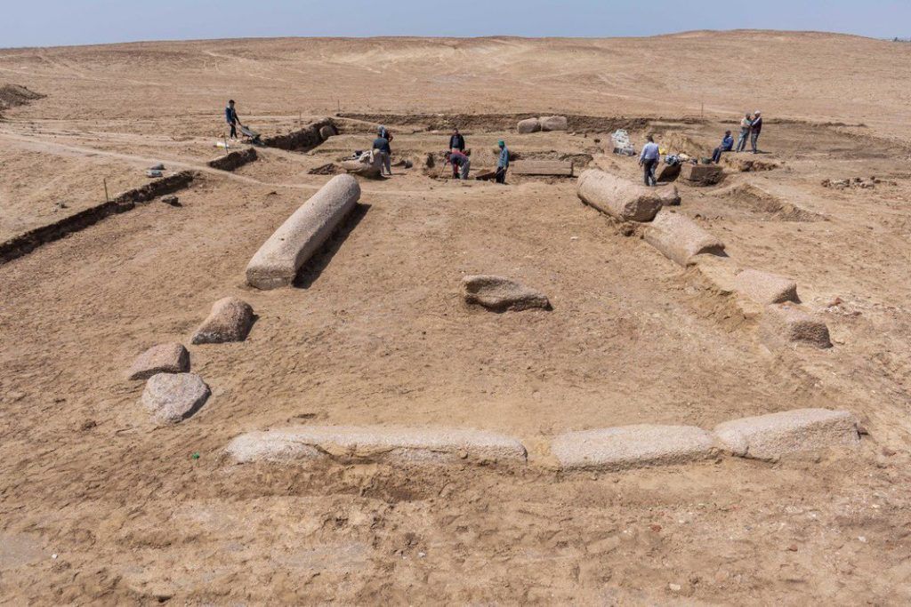 Desentierran un antiguo templo a Zeus en medio del desierto en Egipto