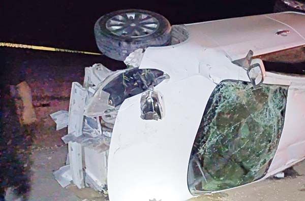 Muere joven madre sabinense al volcar