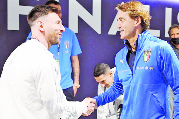 Messi sigue siendo el mejor para Mancini