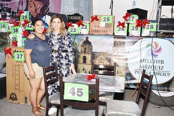 Magno festejo en Palaú y La Cuchilla