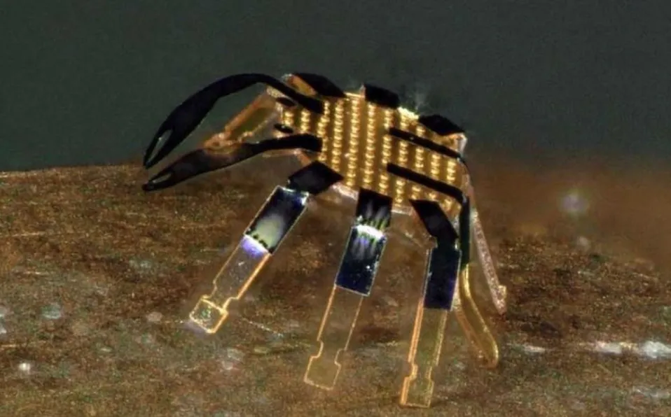 Crean el robot andante más pequeño del mundo