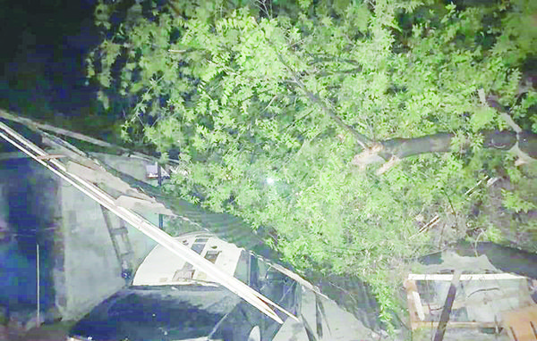 Atiende Protección Civil daños de la tormenta