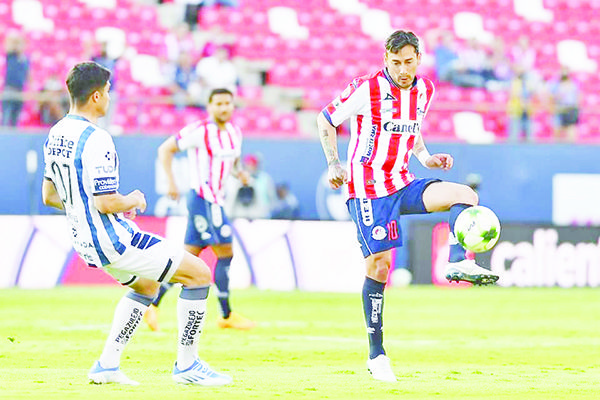 Rescata San Luis agónico empate ante Pachuca