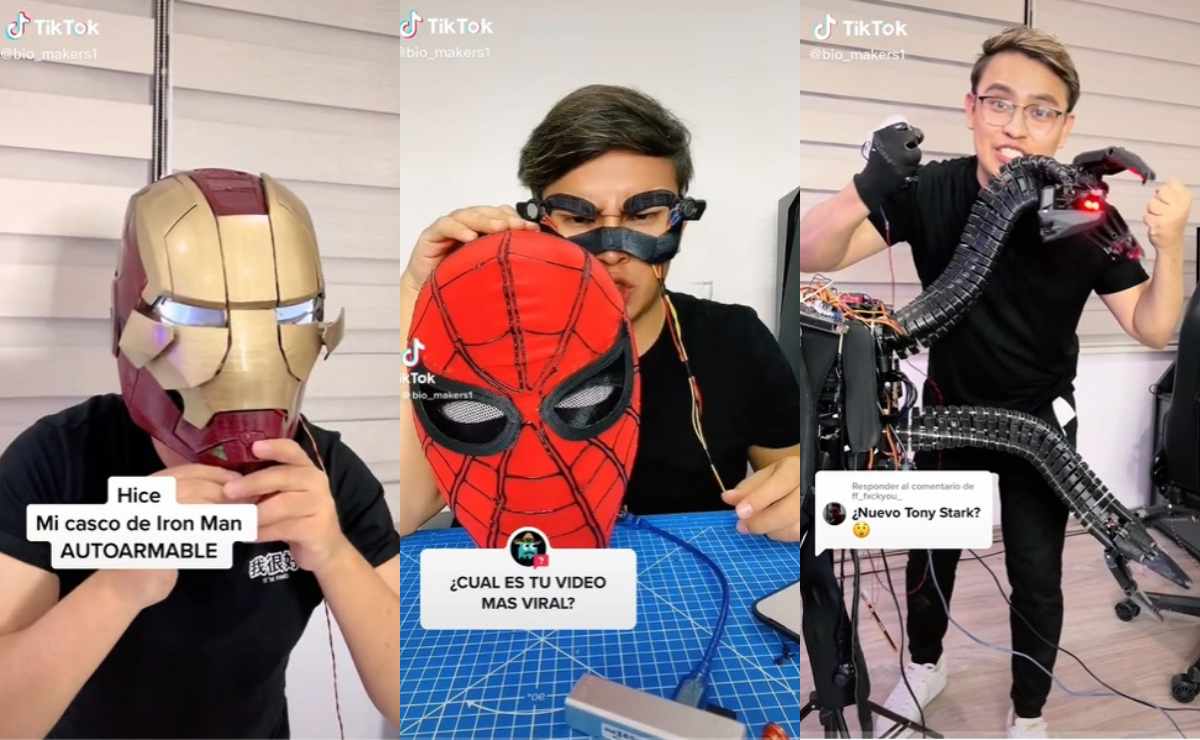 El “Tony Stark mexicano” utiliza la robótica para financiar prótesis biomédicas