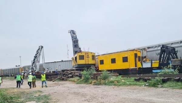 Se descarrila tren en Piedras Negras