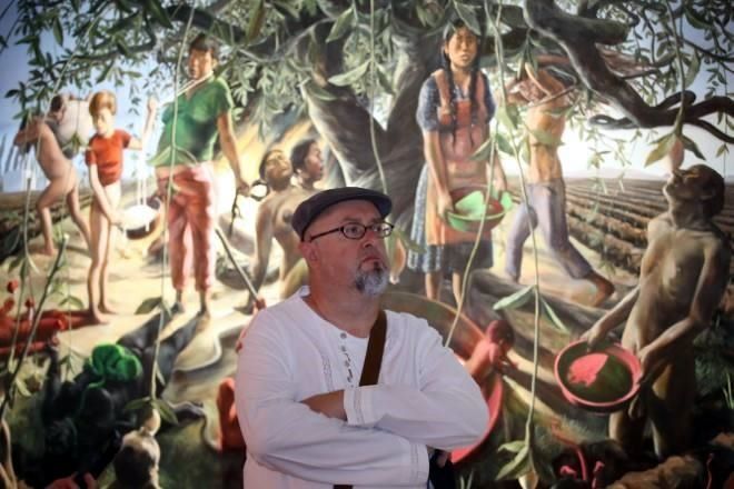 Daniel Lezama, en el vértigo de la pintura
