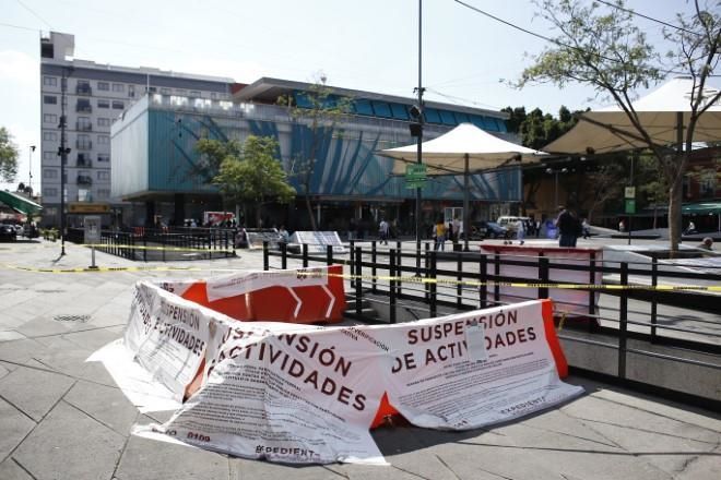 Paran obras de Cuevas por no contar con permisos