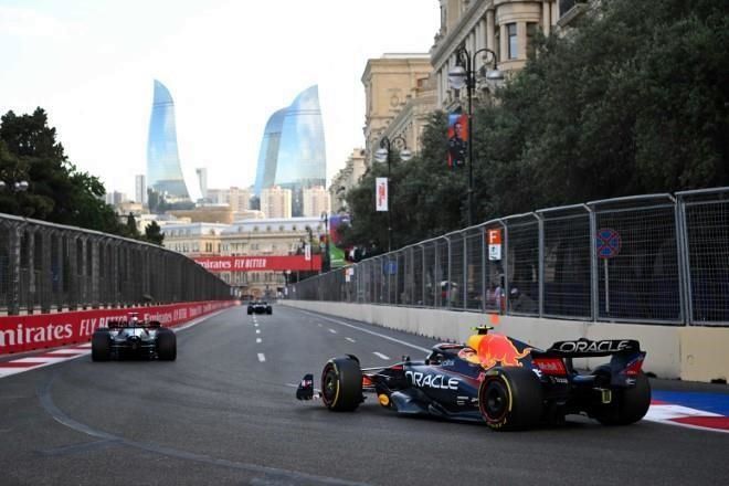 Fue Checo segundo en P2 del GP de Azerbaiyán