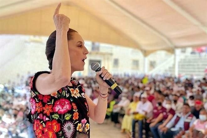 Indagan a Sheinbaum por actos de campaña
