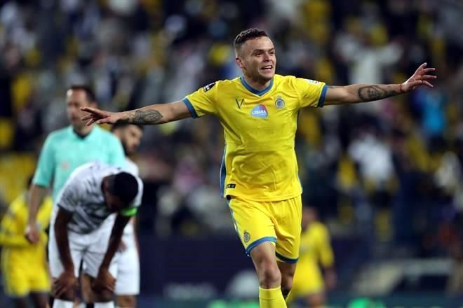 ‘Cabecita’ Rodríguez, el gol más caro para el Al-Nassr