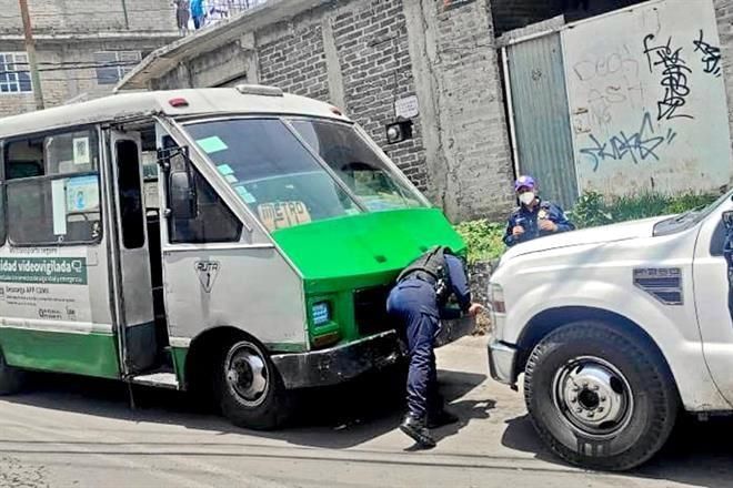 Paran venta de gas en vía pública en Tlalpan