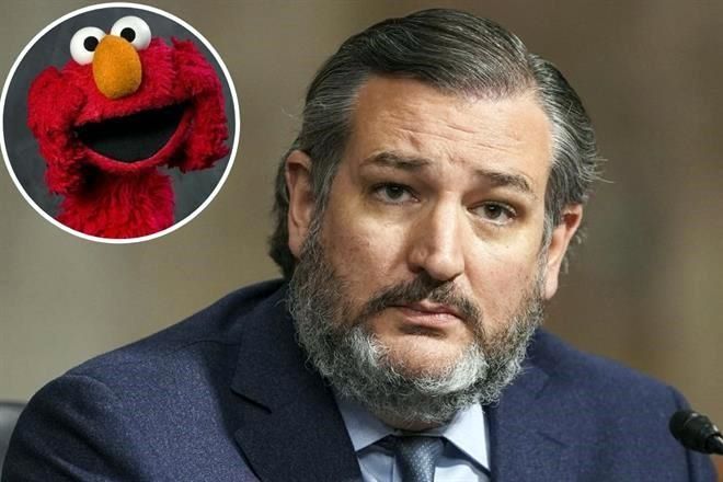 Arremete Ted Cruz contra… ¡Elmo de Plaza Sésamo!