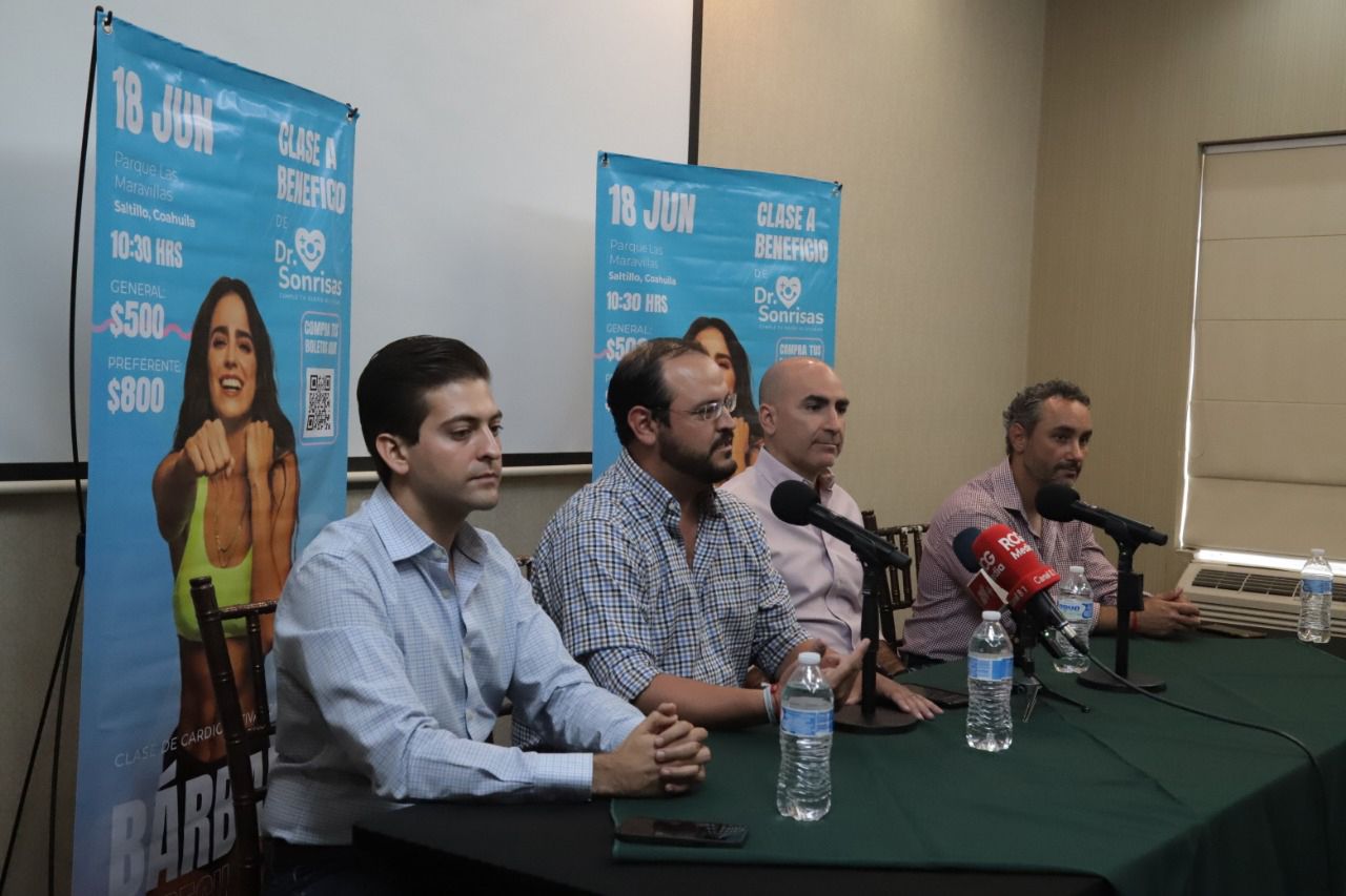 INVITA MEJORA COAHUILA Y DR. SONRISAS A CLASE MOTIVACIONAL CON BÁRBARA DE REGIL