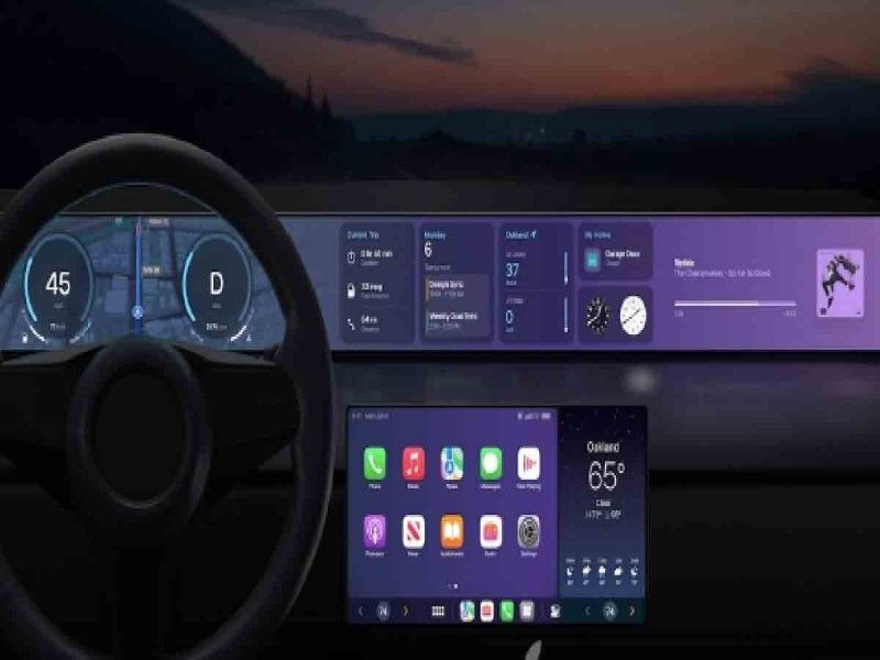Apple va por el mundo de los automóviles; presenta software para el tablero de mandos