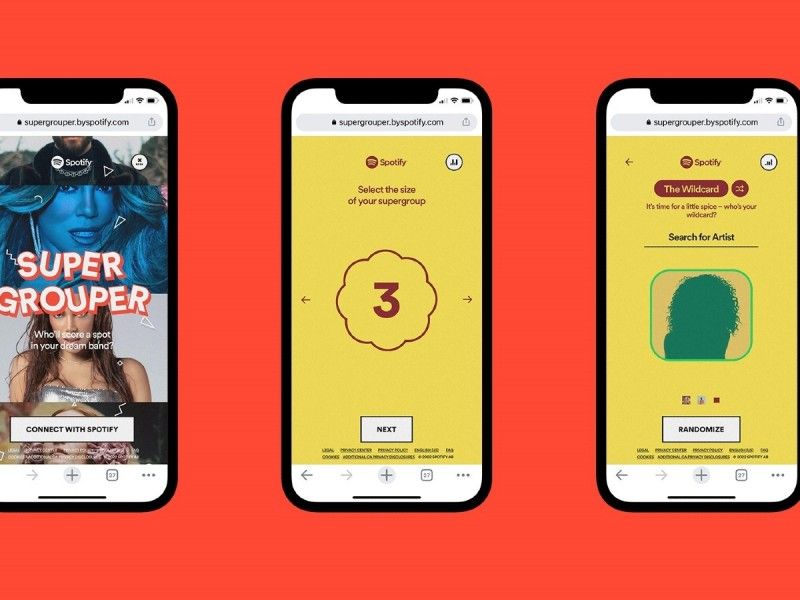 Spotify lanza Supergrouper para crear bandas ficticias