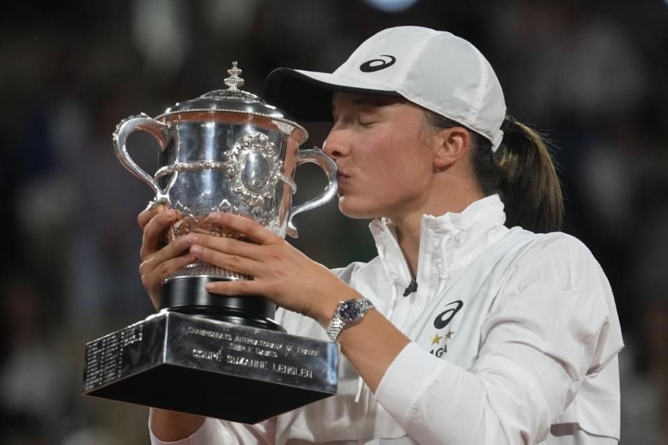 Se corona Iga Swiatek en Roland Garros