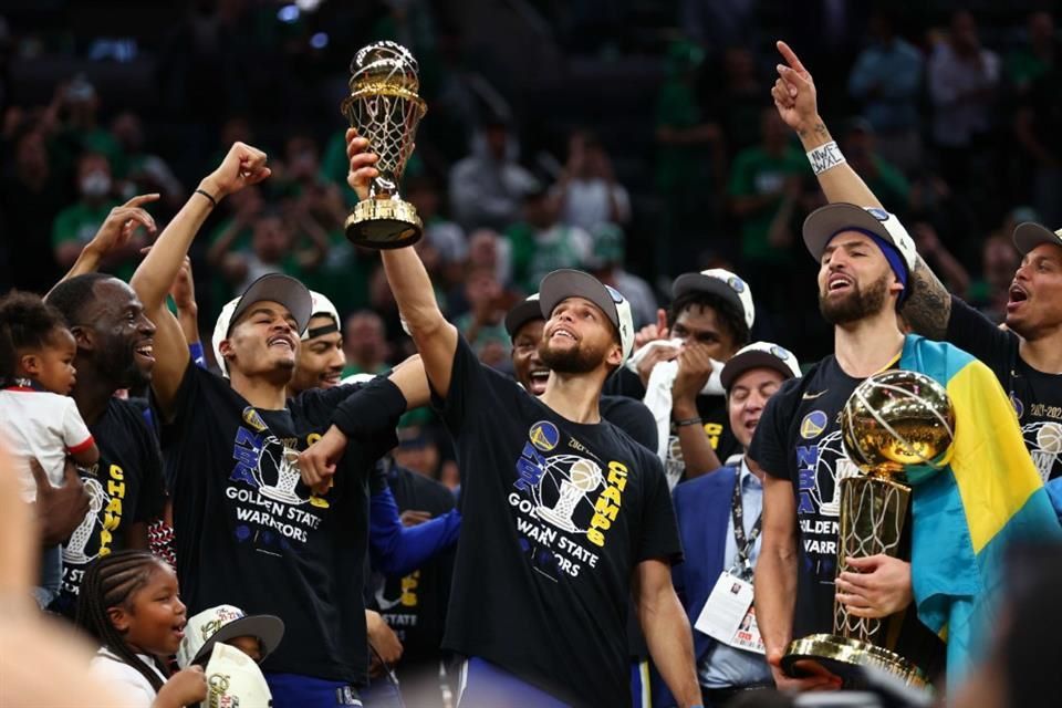 ¡Warriors, campeones por séptima ocasión de la NBA!