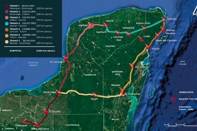 Presiona Fonatur a juez para liberar obras del Tren Maya