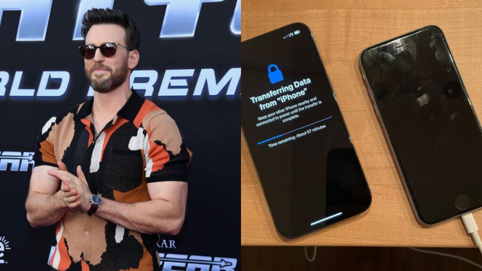 «Descansa tranquilo amigo»: Chris Evans da muestra de sencillez; se despide del iPhone 6s e internautas reaccionan