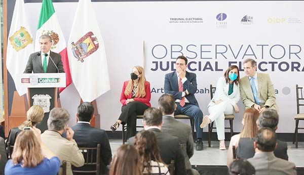 MARS inaugura el Observatorio Judicial Electoral