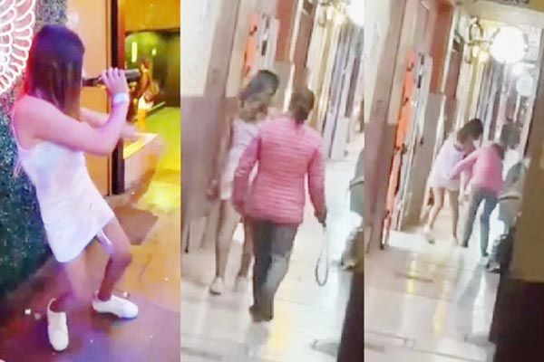 A cinturonazos, madre saca a su hija de una fiesta en Perú
