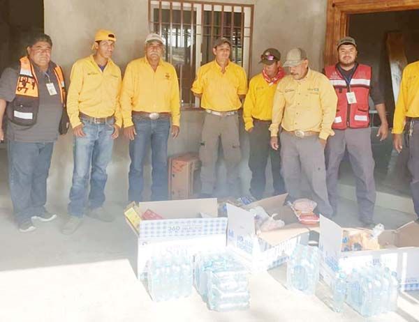 Aviva incendio en la Sierra La Madera
