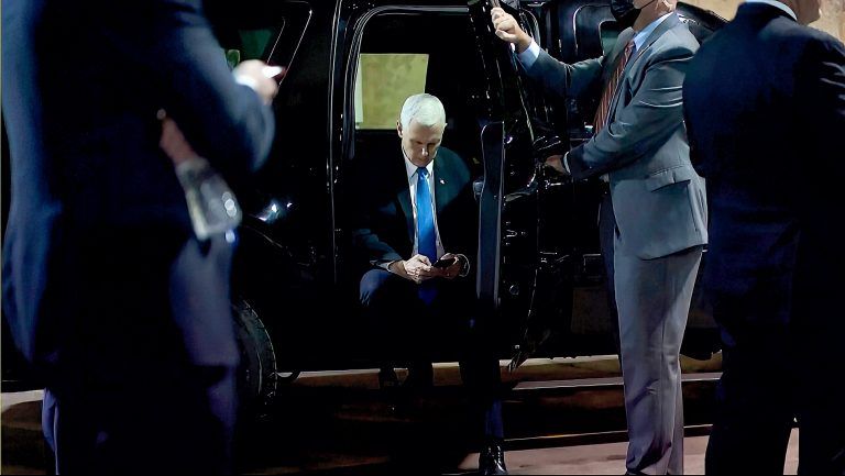Querían matar a Pence; a Trump no le importó