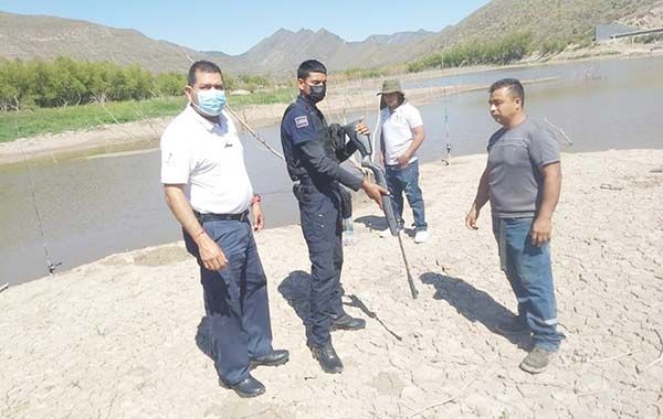 Decomisan rifle en Palo Blanco