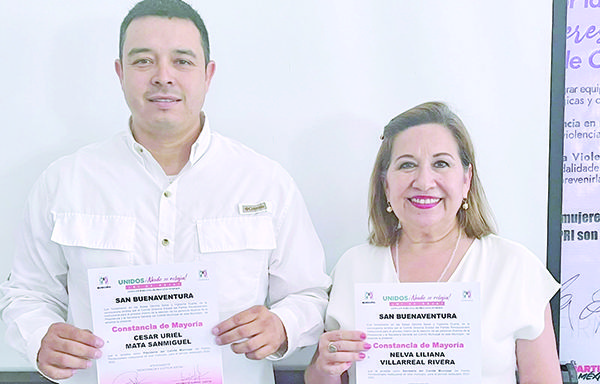César y Nelvis, listos para dirigir el PRI SB