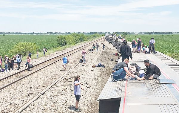 Se descarrila tren en Misuri