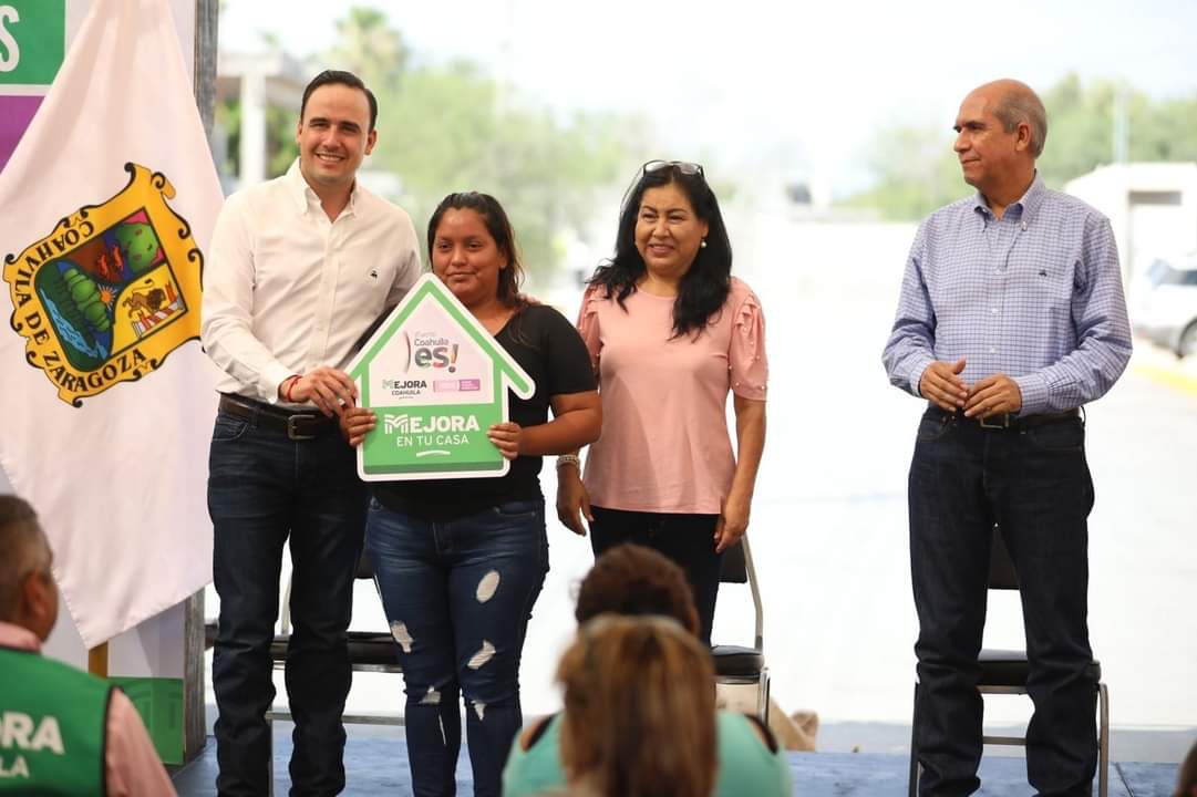 LLEGA MEJORA COAHUILA A 20 COLONIAS DE MONCLOVA