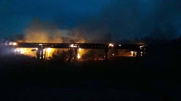 SE INCENDIA VÍAS EN RANCHERÍAS