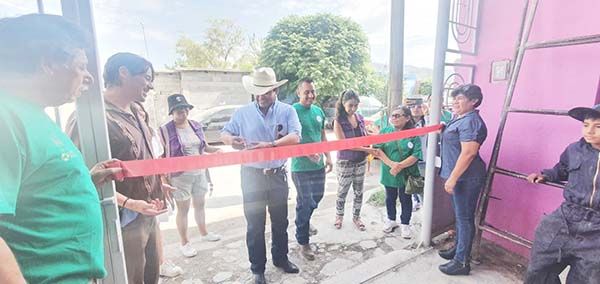 Inaugura alcalde Centro de acopio