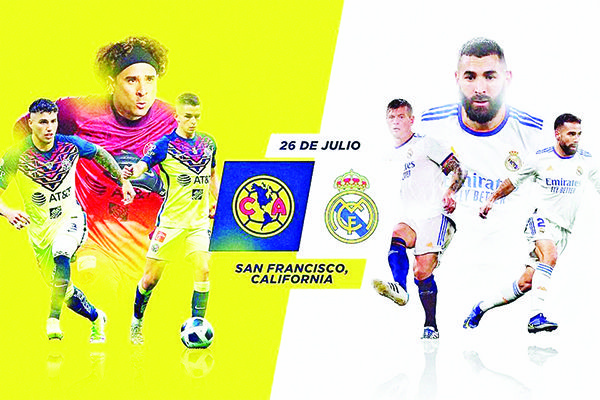 Real Madrid y América pactan juego amistoso