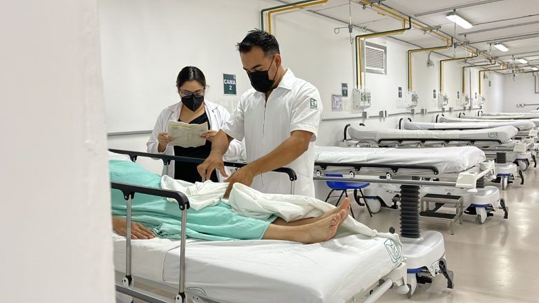 Implementa IMSS Coahuila estrategia de expansión en unidades hospitalarias temporales COVID-19
