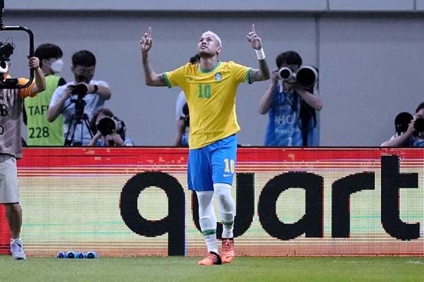 Golea Brasil a Corea del Sur en amistoso